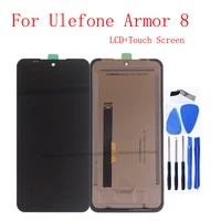 original display 6 10 for ulefone armor 8 lcd display touch screen digitizer assembly for ulefone armor8 lcd phone repair parts