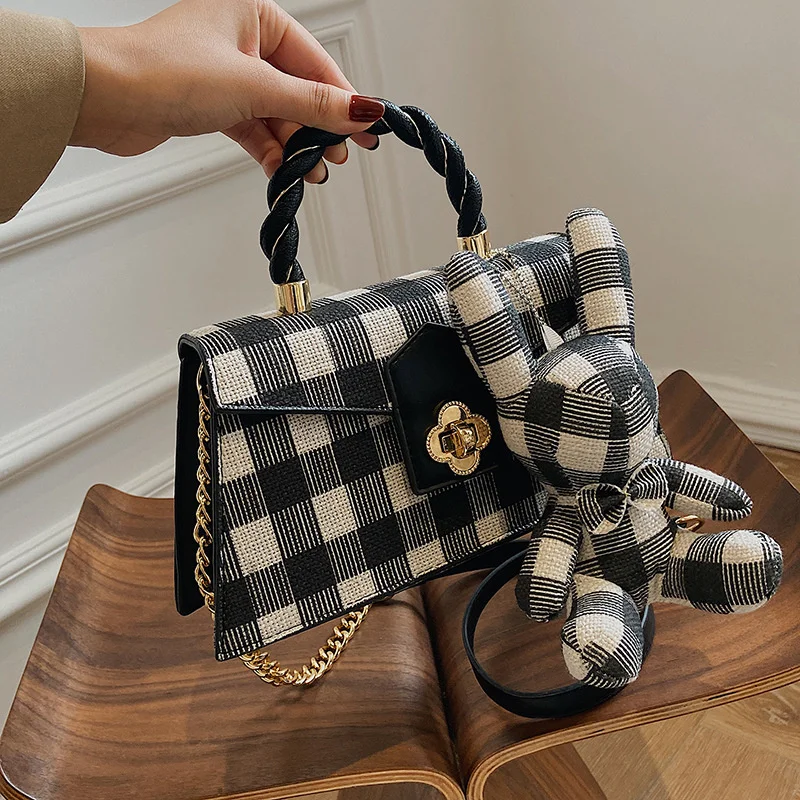 Популярная новинка Модная Портативная сумка для кукол с поворотным цветком