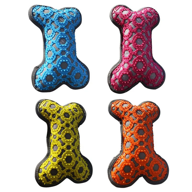 

Dog Squeaky Toy Indestructible Tough Durable Dog Chew Bone Toy For Large Dogs Aggressive Chewers Molar Stick Toy Pet Accessories