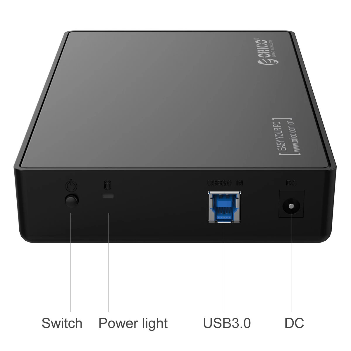 ORICO корпус жесткого диска SATA до USB3.0 внешняя док станция для 2 5 3 дюйма HDD SSD 18 ТБ
