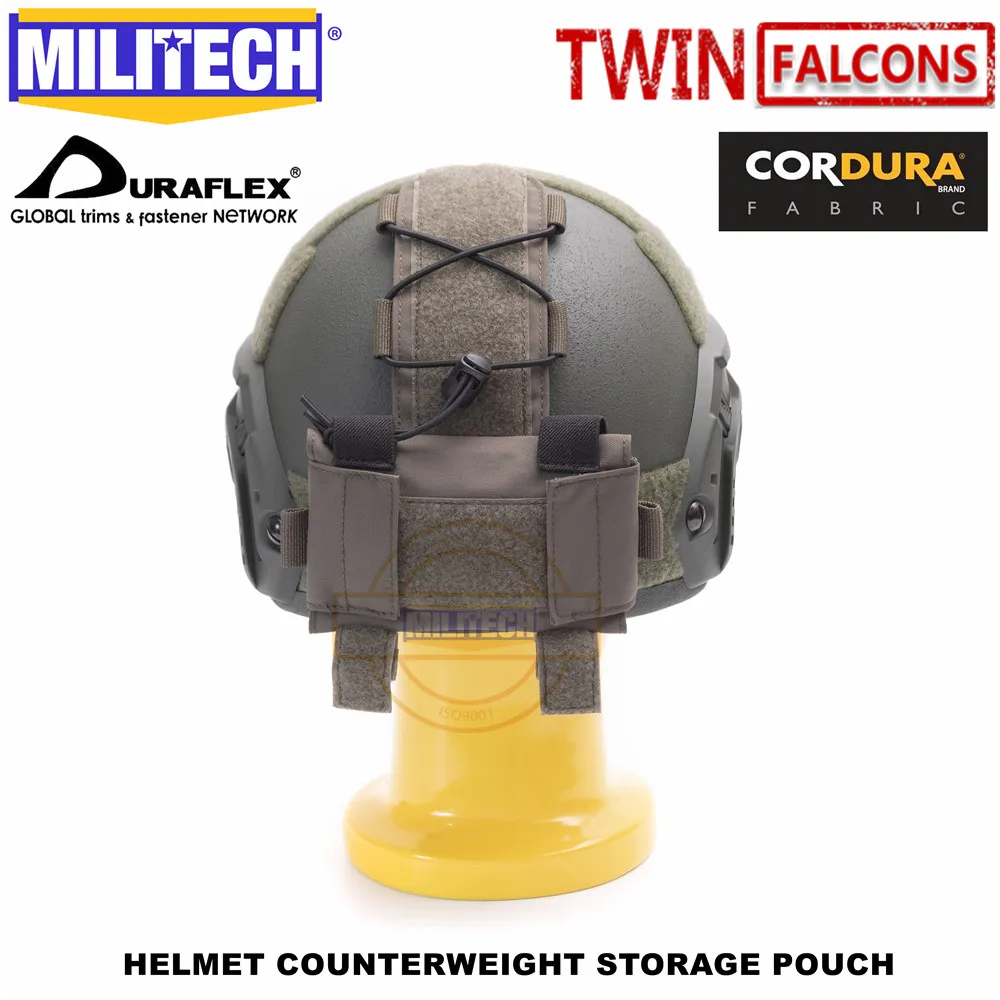 MILITECH TWINFALCONS TW Шлем Счетчик веса сумка для хранения TN VC сумка для хранения Тактическая Военная NVG счетчик веса сумка