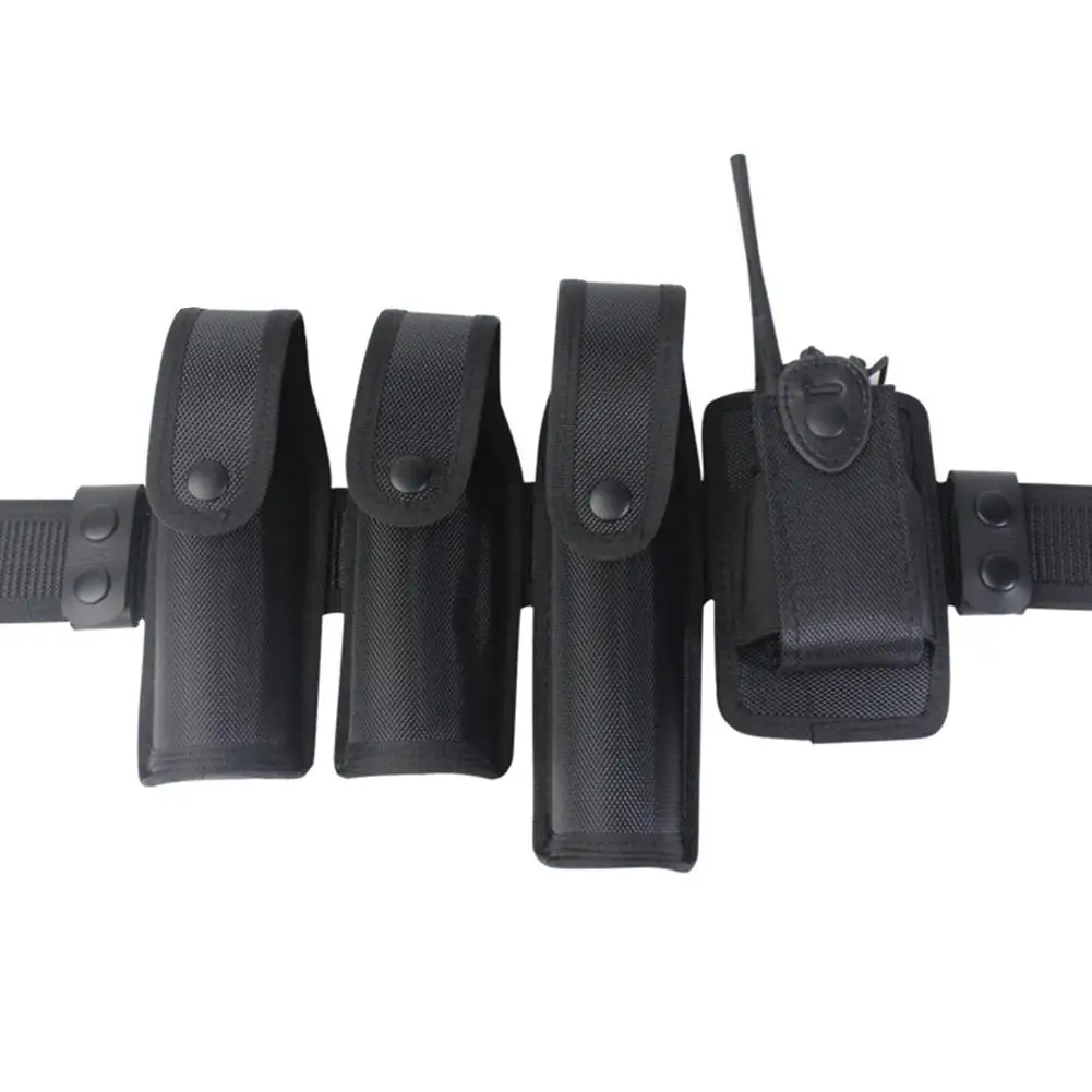 2/4 шт. на открытом воздухе с ремешком и пряжкой Портативный кожа оснастки ремень