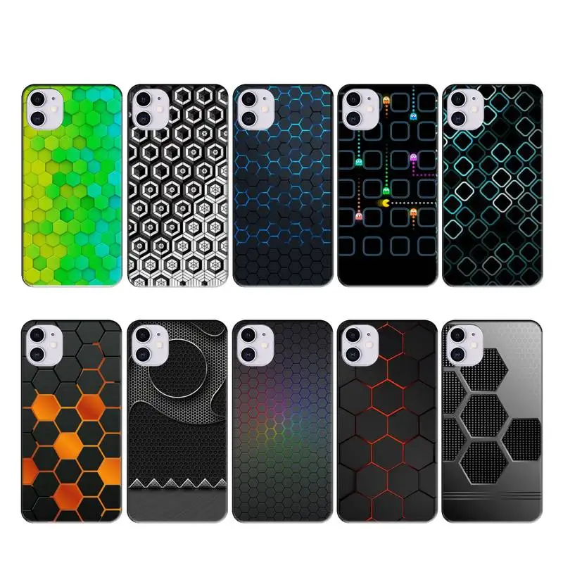 Ромб форма Чехол coque fundas для iphone 11 PRO MAX X XS XR 4S 5S 6S 7 8 PLUS SE 2020 чехол
