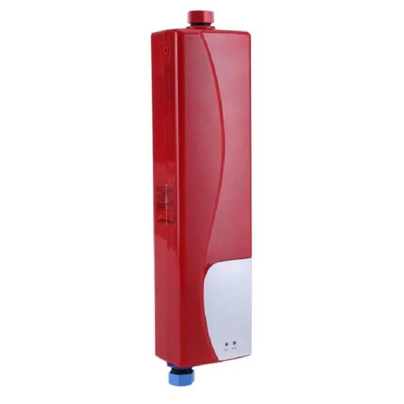 220V 3000W Electric Water Heater Instant Tankless Water Heater Indoor Water Heating EU Plug For Shower Kitchen Bathroom