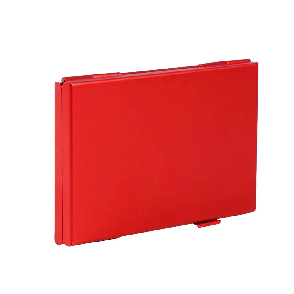 Алюминиевый футляр для хранения чехол телефона с отделением карт Nano SIM и pin |