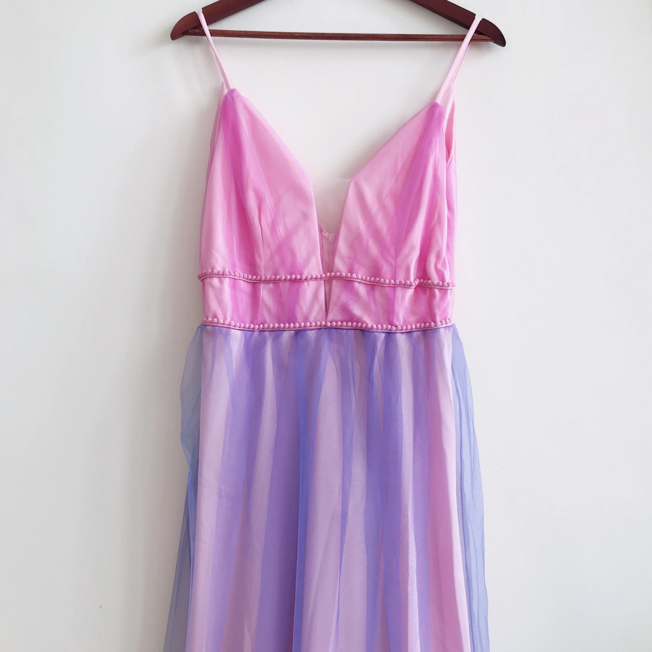 

New Gradient Prom Dresses 2021 Long A Line Elegant Hot Fashion V Neck Backless Formal Lady Women Evening Gowns YSAN1081