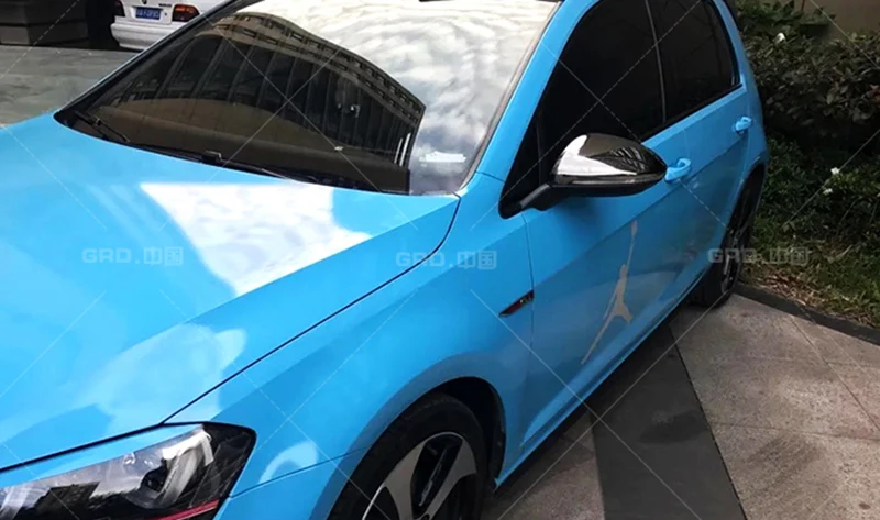 1 пара для VW GOLF 7 MK7 MK7.5 GTI R GTE GTD 2013 Touran боковая крышка зеркала заднего вида запасные крышки