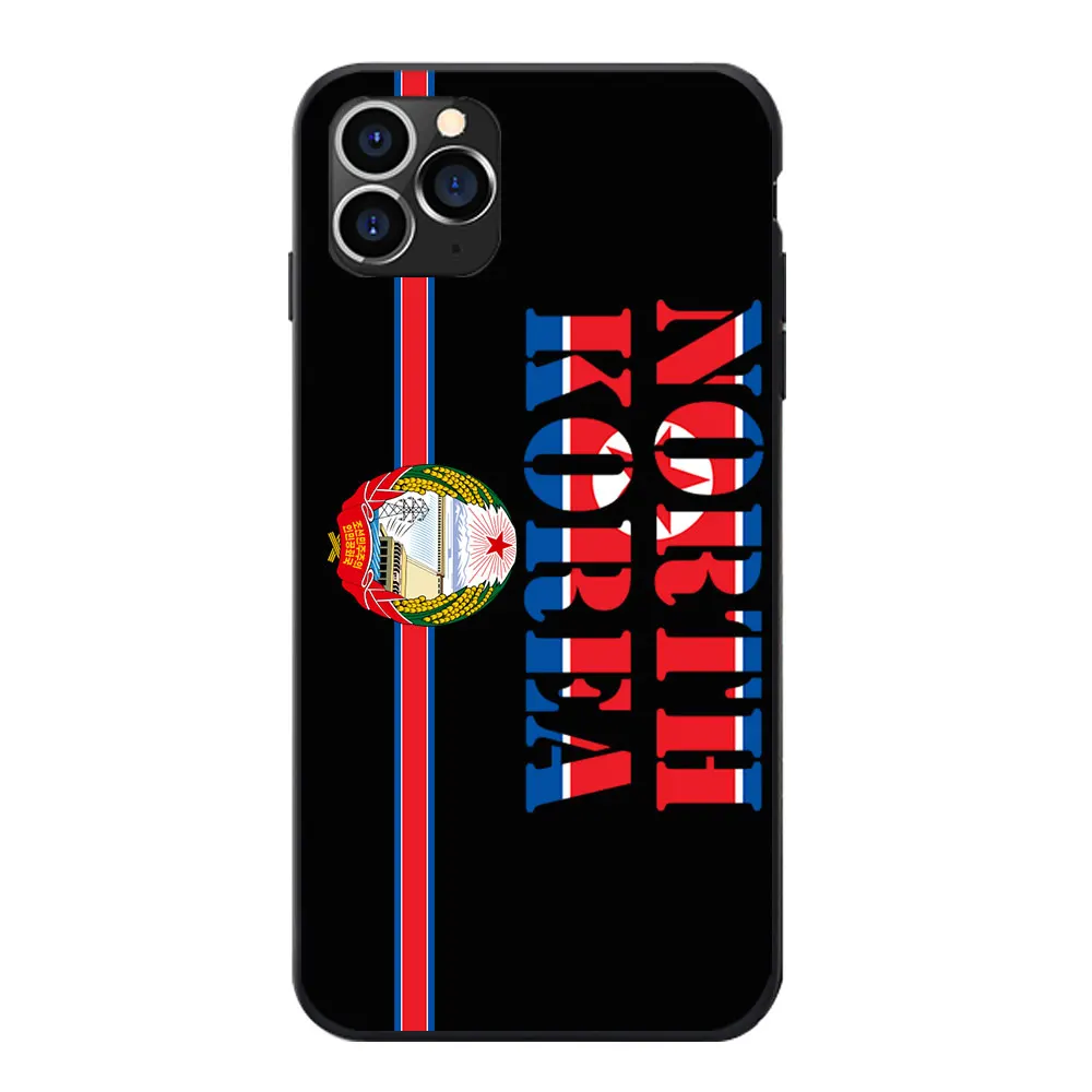For Huawei P8 9 10 20 30 Mate Plus Pro Lite X North Korea National Flag Coat Of Arms Soft TPU Phone Cases Cover Logo | Мобильные