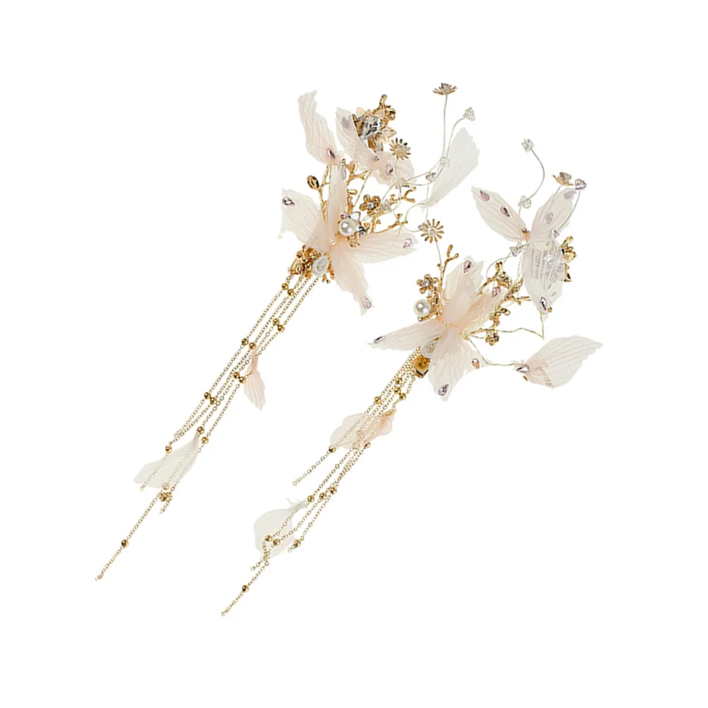 

2PCS Chinese Elements Hairclip Beautiful Fairy Headwear Creative Hairpins