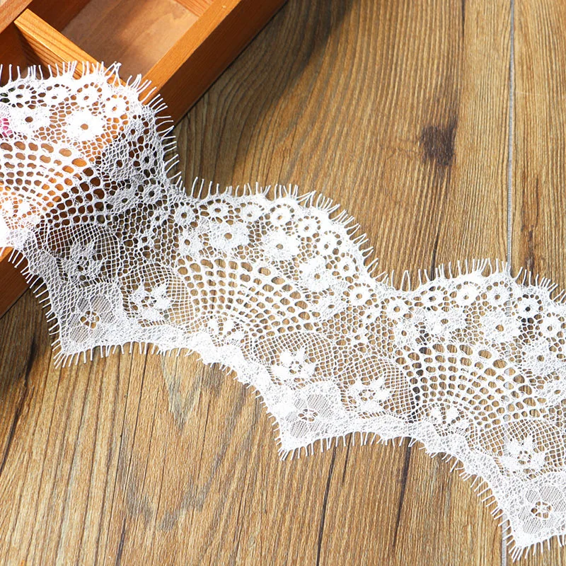 10 см 3 ярда модная Высококачественная кружевная отделка для ресниц ручной работы