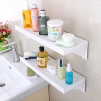 Bathroom Shelves Wall-mounted Perforated-Free Shower Storage Kitchen Cabinet Storage Bathroom Shelves Bathroom Accessories