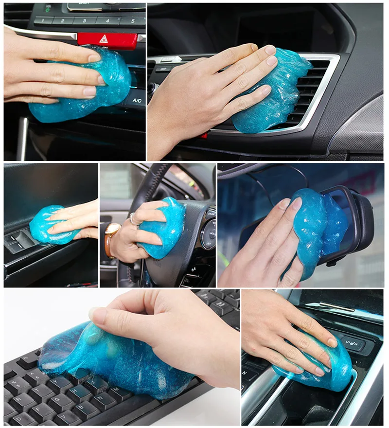 Car Styling Clean Glue Gel Stickers for ford ranger peugeot 308 renault polo volkswagen jetta mk5 bmw e36 | Автомобили и