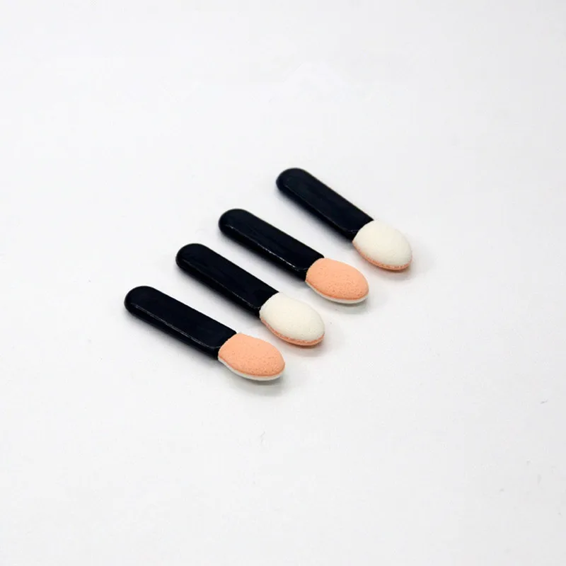 10Pcs Single-end Sponge Nail Powder Puff Brush Eyeshadow Stick Makeup Manicure Nail Art Tool