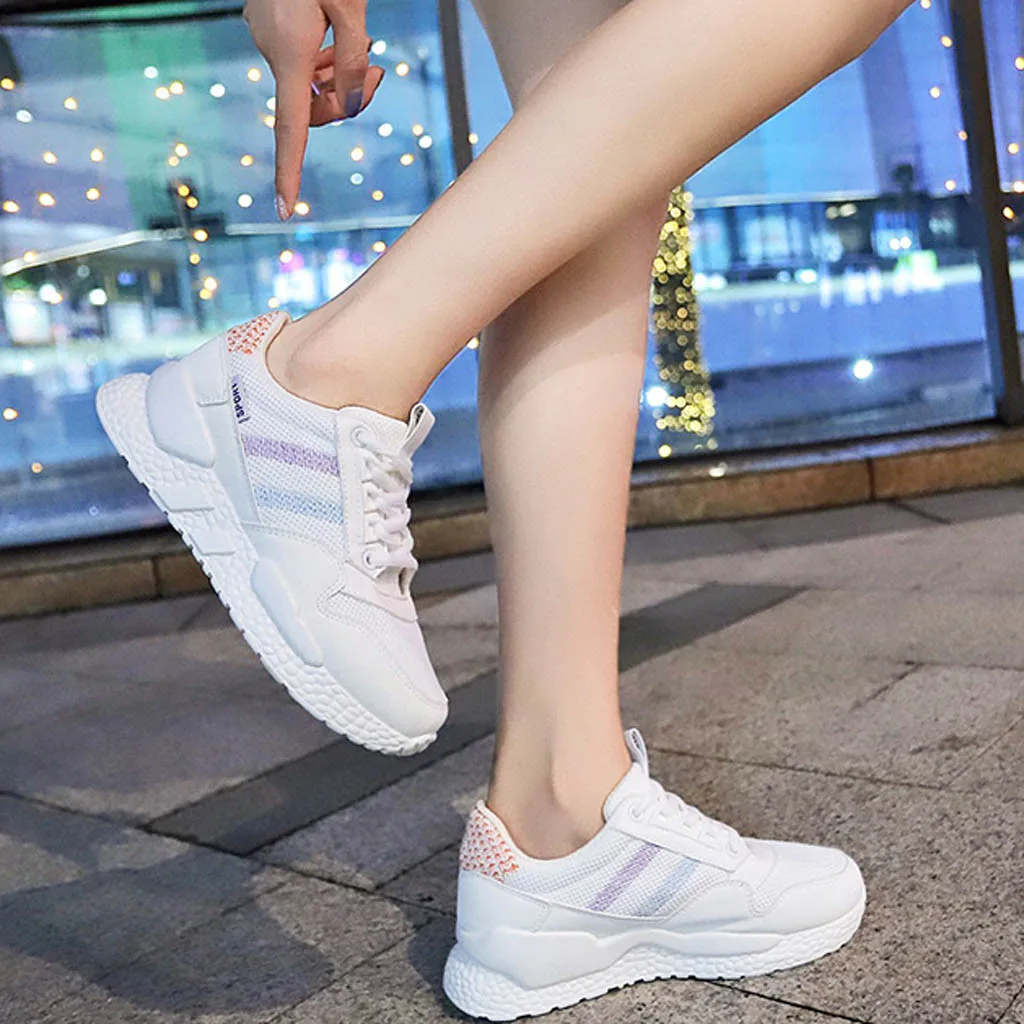 Женские туфли для тенниса черные легсветильник из сетчатого материала Размеры 35