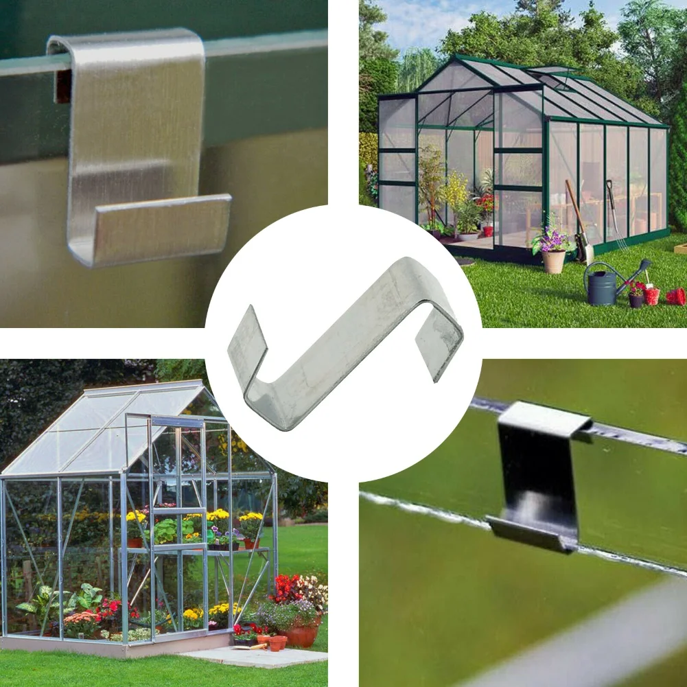 Фиксирующие зажимы для стекла теплицы Z-образные металлическое Остекление из