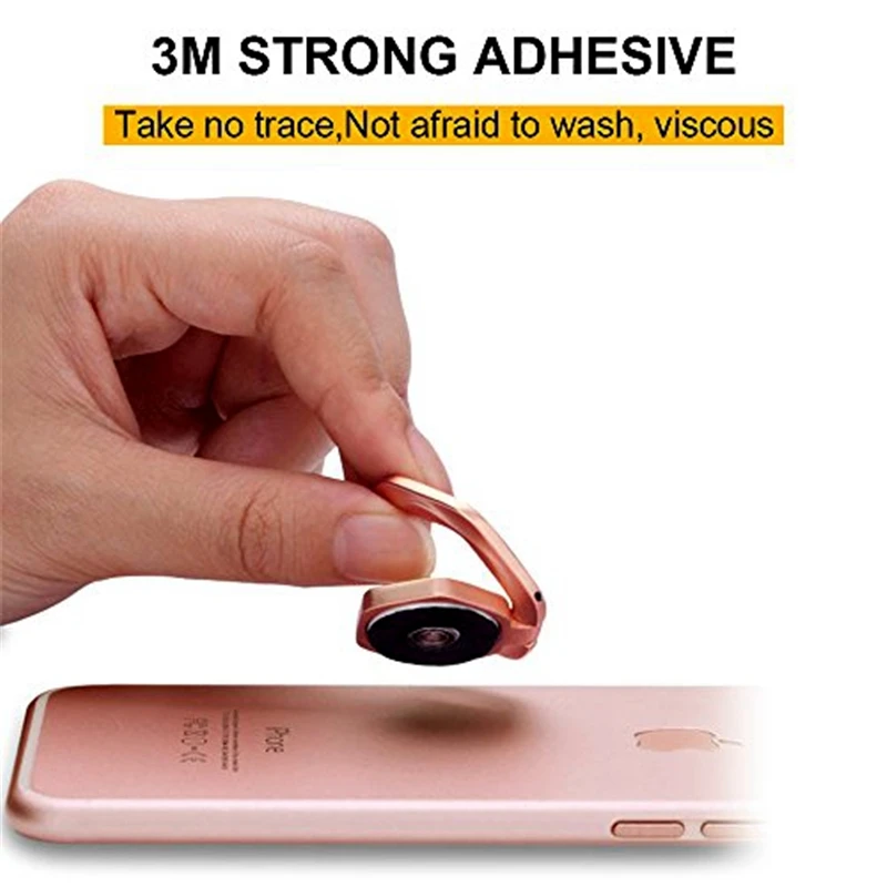 finger ring phone stand phone grip 360 rotating phone holder car magnetic mount sticker pad unniversal bracket phone kickstand free global shipping