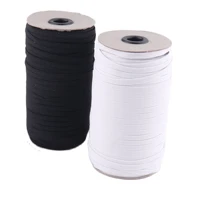 10 yards white flat elastic cord bandelastic band stretch elastic rope nylon rubber band elastic for sewing