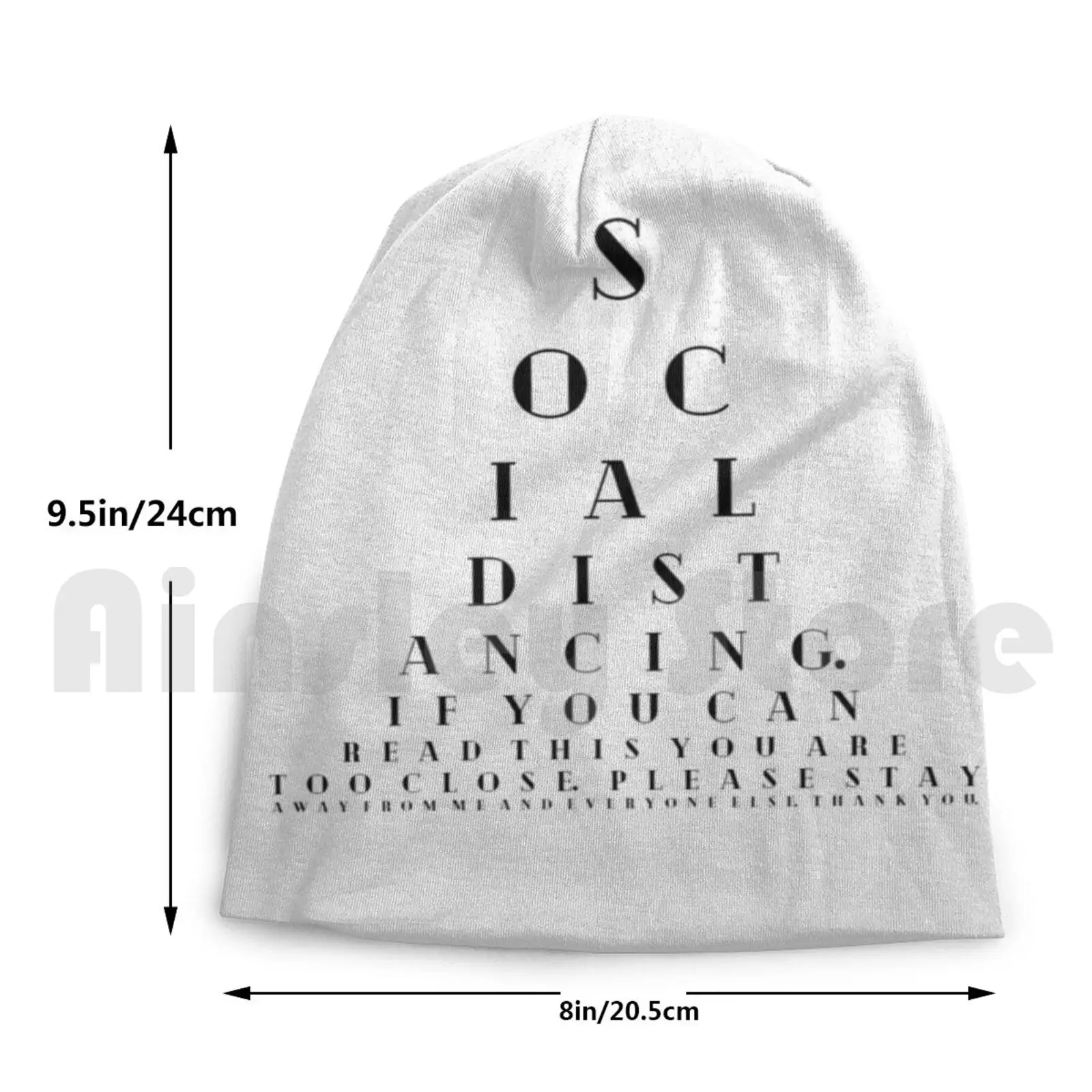 

Social Distancing Beanies Knit Hat Hip Hop