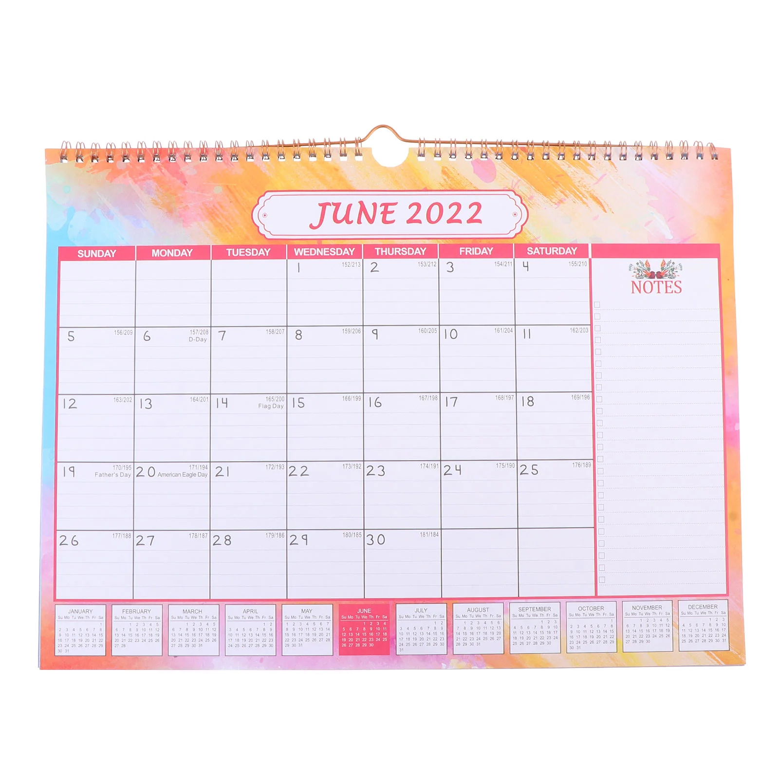 

1Pc Countdown Calendar Office Calendar Daily Calendar Practical Calendar