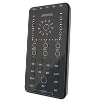 top live broadcast sound card equipment mobile phone computer k song bluetooth accompaniment audio effect adapter mixer