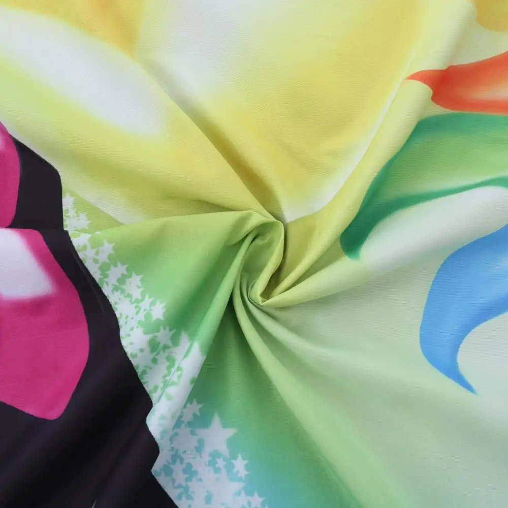 Комплект постельного белья с принтом единорога набор пододеяльников двойной