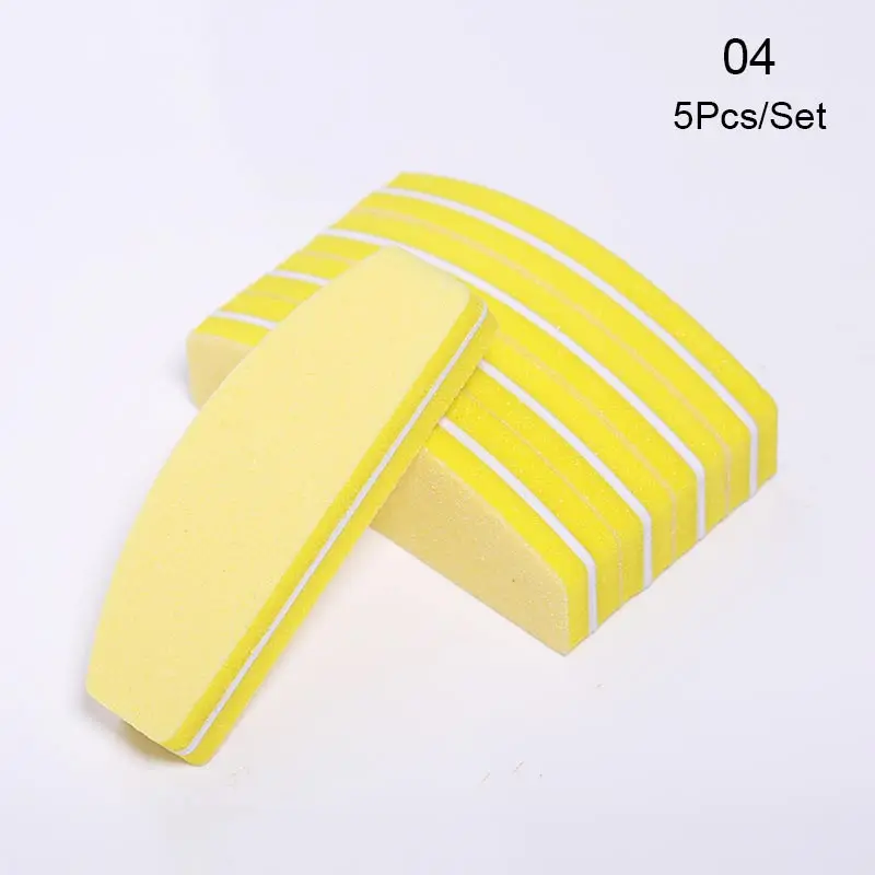 6 Patterns Professional Nail File Flower Sanding Nail File Double Side Nail Buffer Buffing Polish Nail Art Block Pedicure Tools - Цвет: 16