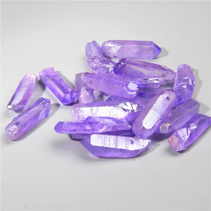 40 мм 10 шт. необработанный натуральный гальванический кластер сделай сам столбик