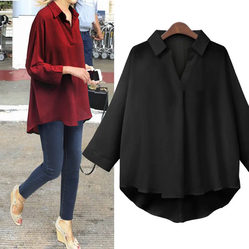 

Vintage Women Shirts Blusas Roupa Spring Women Summer Blouses Polo collar Short Sleeve Womens Tops Female Loose Style Plus 4XL