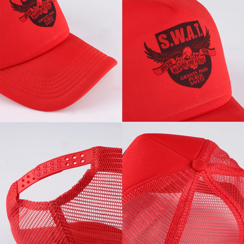 Летняя мужская бейсбольная Кепка Snapback с надписью Swat армейская в стиле хип-хоп