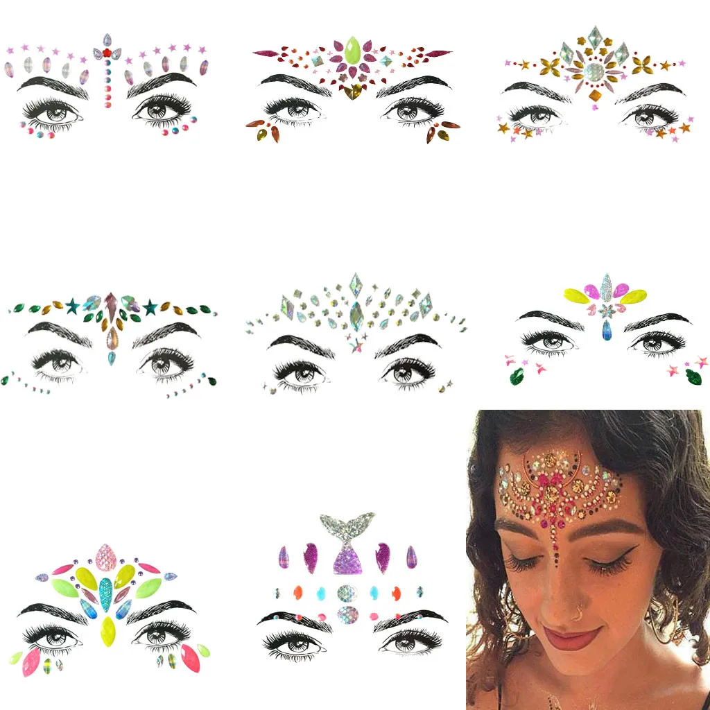 Haicar лицо драгоценные камни кружевная тесьма драгоценность Свадьба фестивальный