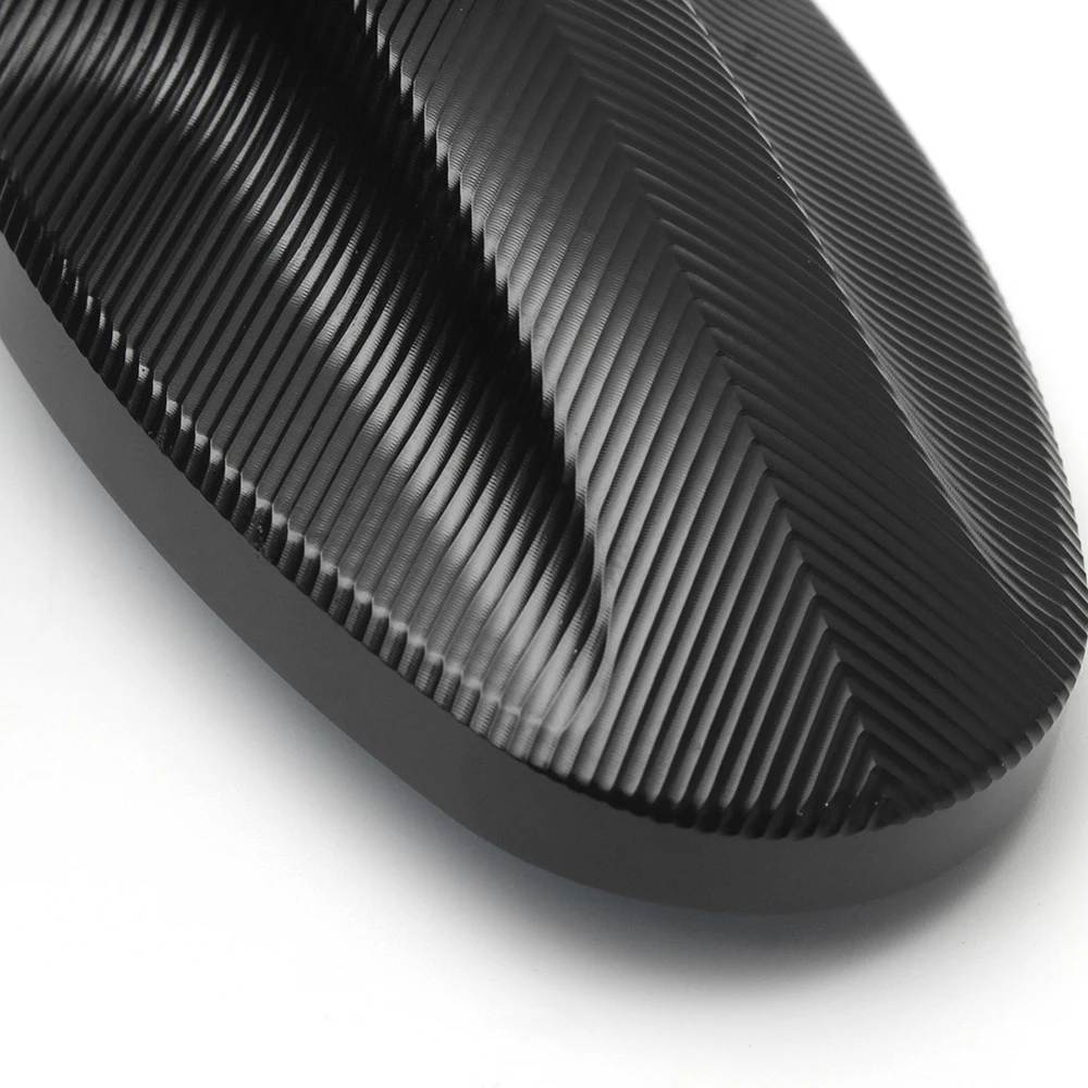 

2pcs/lot Motorcycle Rearview Mirrors CNC Motorcycle Bar End Black Rearview Side Mirror For Triumph Speed Triple Accessories