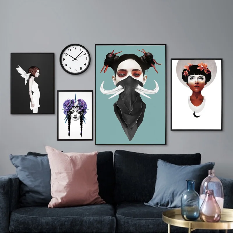 

Абстрактная алмазная живопись Девушка полный квадрат 5d Diy Алмазная вышивка животных голубь искусство Вышивка крестиком Стразы домашний Де...