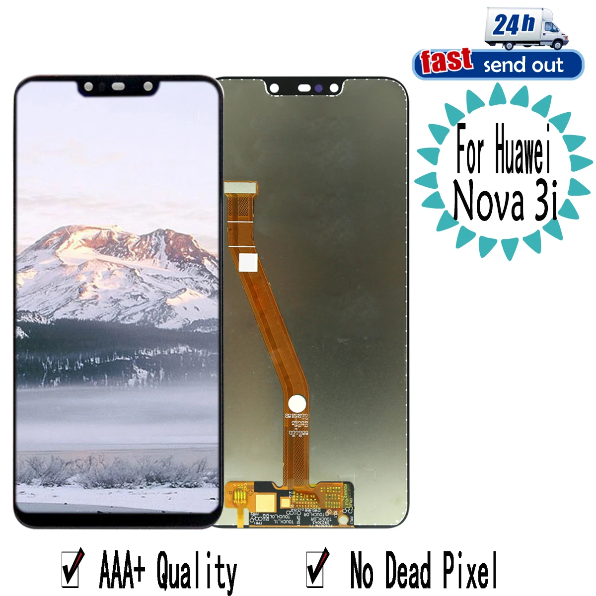 6 3 &quotNova3i ЖК-дисплей для Huawei Nova 3i сенсорный экран дигитайзер сборка Замена nova3i |