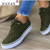 2021 spring womens flat canvas shoes for women fashion lace up women casual shoes comfortable low heel round head sneakers
