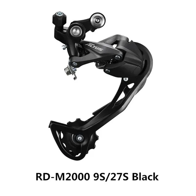 Shimano acera RD-M2000 черный/RD-M3000 Серебряный задний циферблат горный велосипед 9/27 задний переключатель скорости M390 бренд