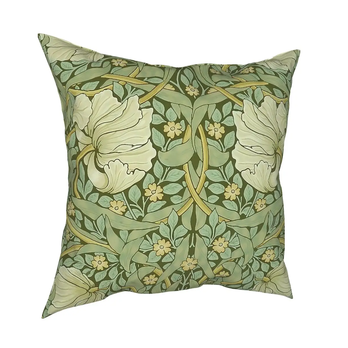 

William Morris Pillow Cover Home Decor Floral Vintage Victorian Flowers Cushion Cover Throw Pillow for Home Polyester