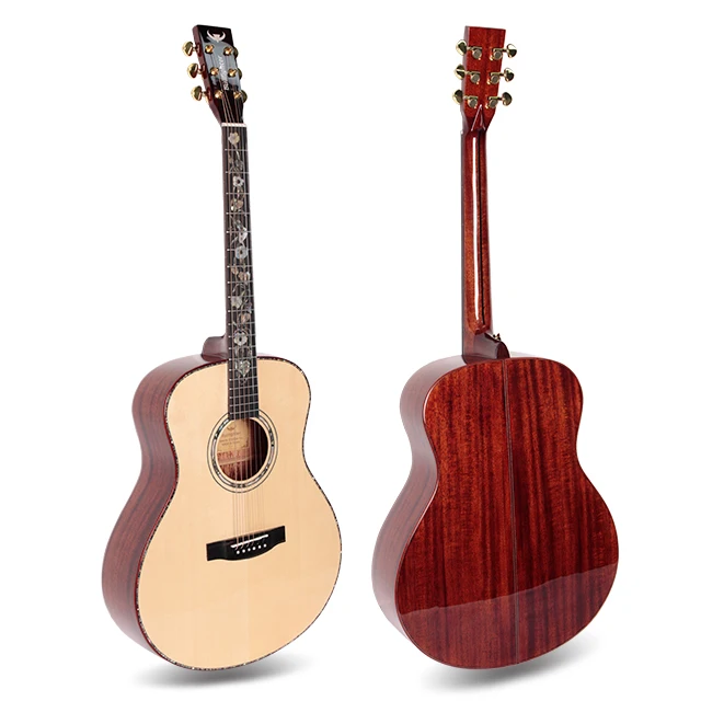 

Bullfighter D7A Professional Acoustic Guitar(All solid) Customize Fretboard 41inch