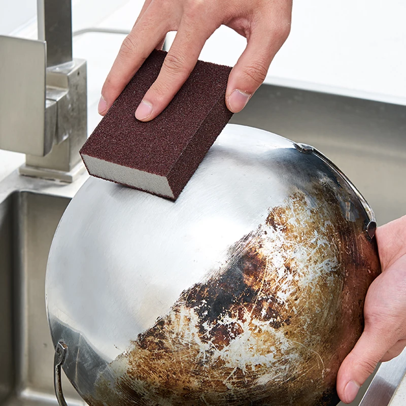

6 Stuks Silicon Carbide Magische Spons Eraser Melamine Cleaner Voor Keuken Kantoor Badkamer Schoonmaken Nano Sponzen