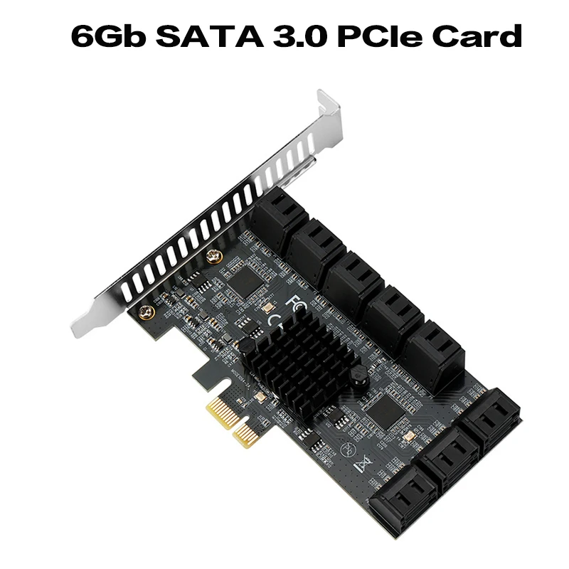 

6 Гбит/с PCIE на 16 портов SATA Express, контроллер, Стандартная карта SATA 3,0