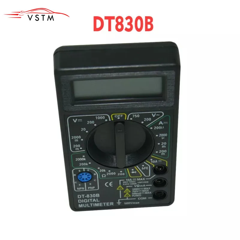 Профессиональный цифровой мультиметр DT830B амперметр переменного/постоянного