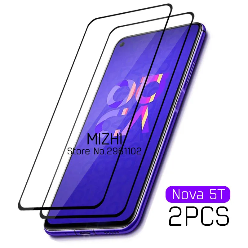 Стекло для huawei nova 5 t t5 защитное стекло экрана hawei nova5t 6 26 &quot защитная пленка