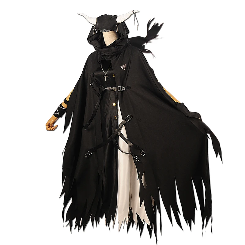 costume Игра Arknights Shan Ling косплей костюм, полный набор Женский карнавальный костюм на Хэллоуин вечерние костюмы - Цвет: costume