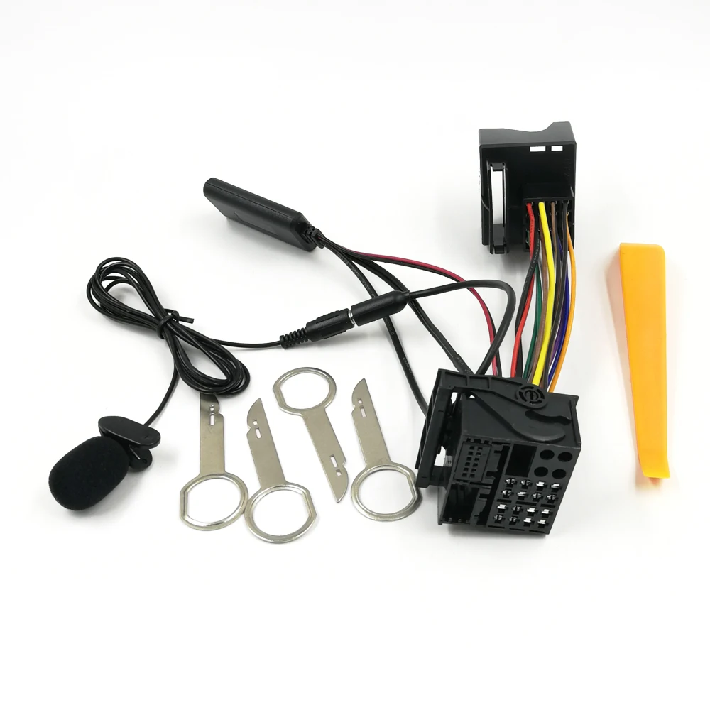 Автомобильный Bluetooth 6000 Комплект с аудиокабелем 5 0 и Aux для микрофона гарнитура