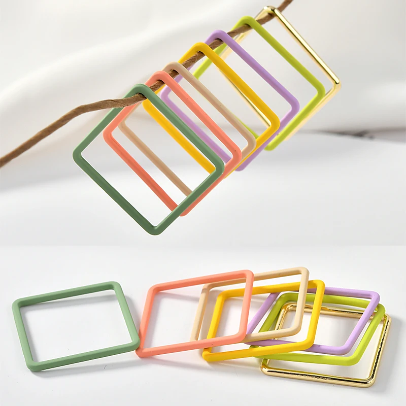 Весна макароны геометрический спрей кожа цвет квадратный алмаз ювелирный