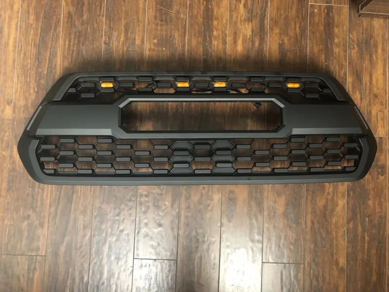 Сетчатая решетка с Сотами светодиодные гоночные решетки из АБС пластика матовая