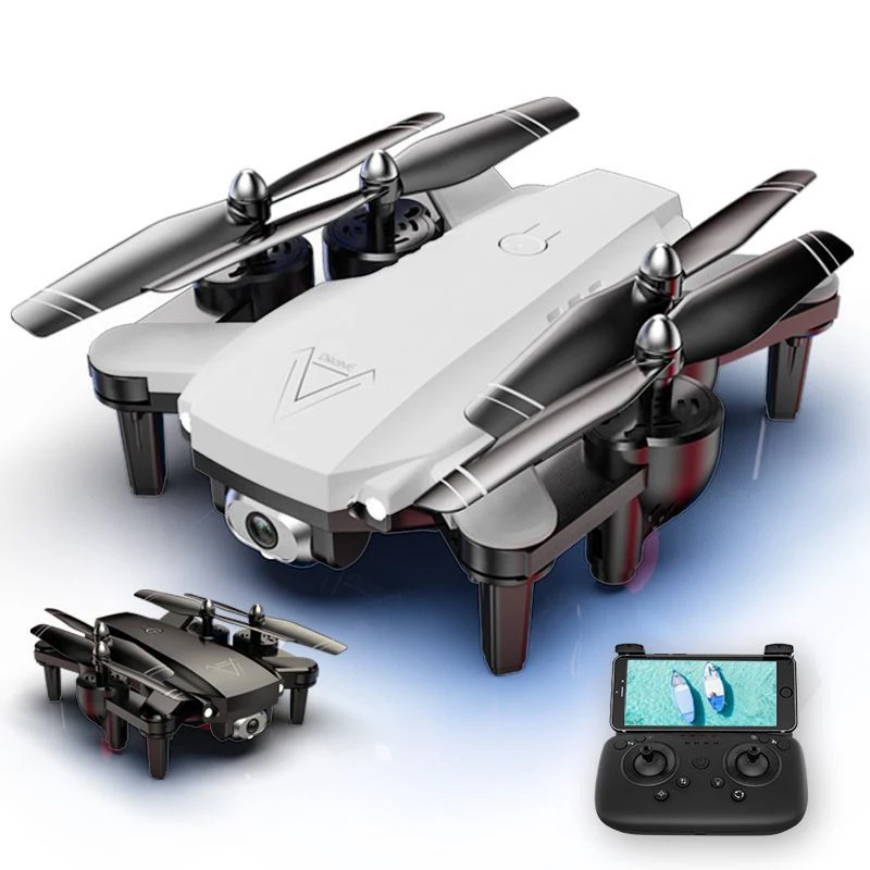 

Folding Drone 4k Profession HD Wide Angle Camera 1080P WiFi Fpv Drone Dual Camera Height Keep Drones Camera Helicopter Toys