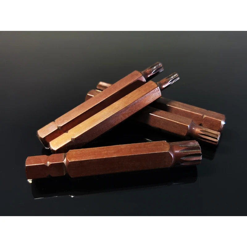 Набор из 5 магнитных отверток 75 мм с шестигранным хвостовиком 12 точек 10