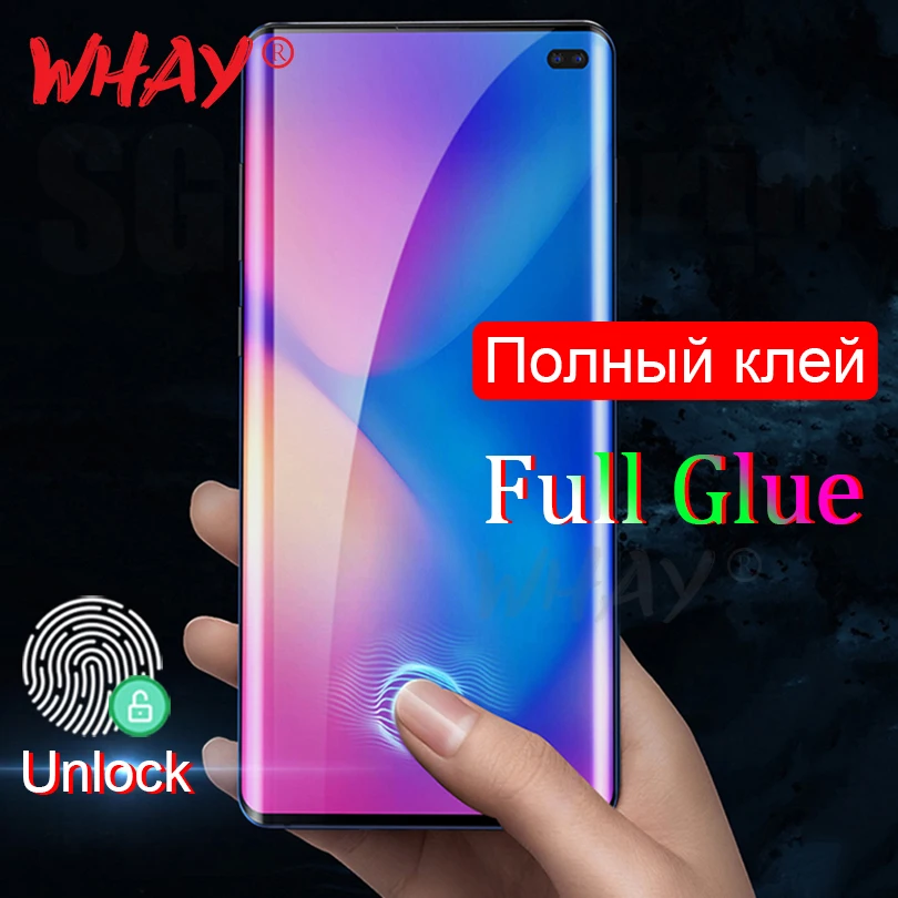 3D закаленное стекло для Samsung Galaxy Note 20 10 Plus 9 S8 S9 S10 Защита экрана стекло|Защитные