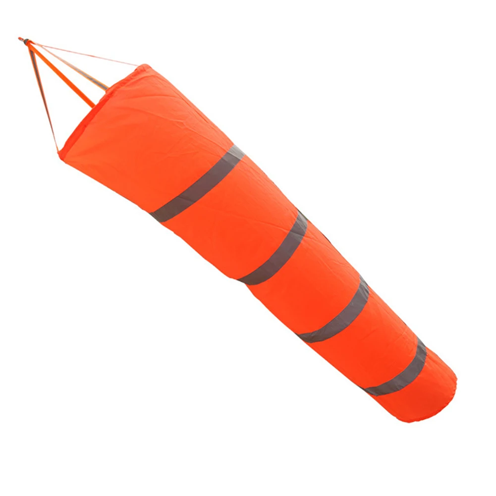 

For Airport Outdoor Use Measurement Reflective Belts Professional Garden Wind Direction Lawn Aviation Windsock Flag Random Color