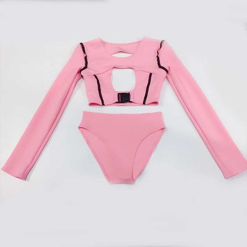 

Sexy Nightclub Gogo Dancer Outfits Pink Hollow Out Tops Pole Dance Costume Suit Bar DJ Ds Rave Clothes Jazz Dancewear VDB4520